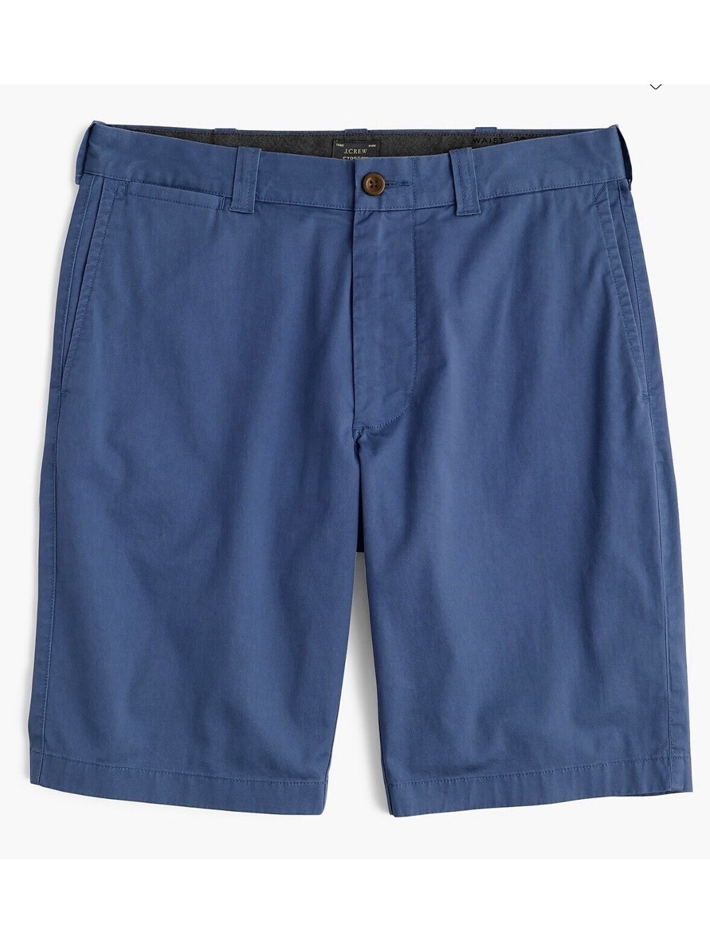 J.CREW Men’s 10.5" Stretch Chino Shorts In Deep Cove Blue-Size 36